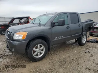 2012 Nissan Titan S with VIN 1N6AA0EC3CN314766, listed as a Copart auction lot 61780095 with 182,349 mi miles and Non repairable. Bid and sale history available at DreamBid. Image 1.