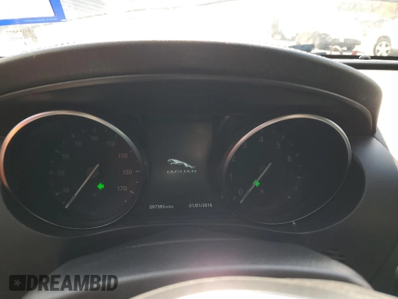 2020 Jaguar F-Pace 30t Prestige with VIN SADCK2GX2LA640512, listed as a Copart auction lot 45651055 with 97,395 mi miles and Salvage Title. Bid and sale history available at DreamBid. Image 9.