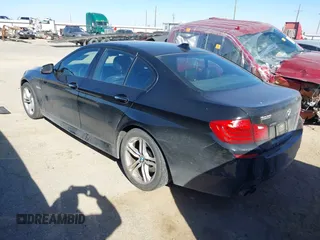 2016 BMW 5 Series 528i xDrive with VIN WBA5A7C56GG145318, listed as a IAAI auction lot 41414556 with 122,879 mi miles. Bid and sale history available at carsss.com. Image 3.