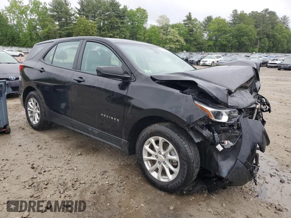 2021 Chevrolet Equinox LS with VIN 2GNAX5EV7M6150337, listed as a Copart auction lot 57789575 with 79,739 mi miles and Salvage title. Bid and sale history available at DreamBid. Image 4.