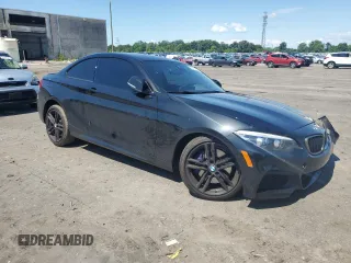 2020 BMW 2 Series M240i xDrive with VIN WBA2J7C07L7E81130, listed as a Copart auction lot 56795364 with 26,270 mi miles and Salvage Title. Bid and sale history available at carsss.com. Image 4.