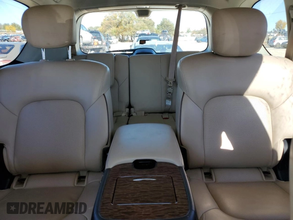 2020 Nissan Armada Platinum with VIN JN8AY2NF0L9360461, listed as a Copart auction lot 81579324 with 129,982 mi miles and Salvage Title. Bid and sale history available at carsss.com. Image 10.
