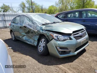 2016 Subaru Impreza Premium with VIN JF1GPAB68GH270340, listed as a Copart auction lot 55255525 with 71,365 mi miles and Salvage title. Bid and sale history available at DreamBid. Image 4.