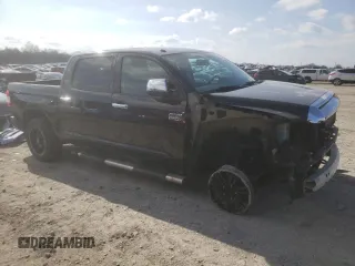 2016 Toyota Tundra 4WD Truck Platinum with VIN 5TFAW5F12GX561673, listed as a Copart auction lot 43635335 with 118,595 mi miles and Salvage Title. Bid and sale history available at carsss.com. Image 4.