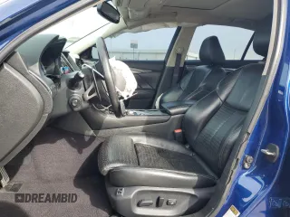 2016 Infiniti Q50 Red Sport 400 with VIN JN1FV7APXGM420158, listed as a Copart auction lot 43395405 with 114,943 mi miles and Salvage title. Bid and sale history available at DreamBid. Image 7.