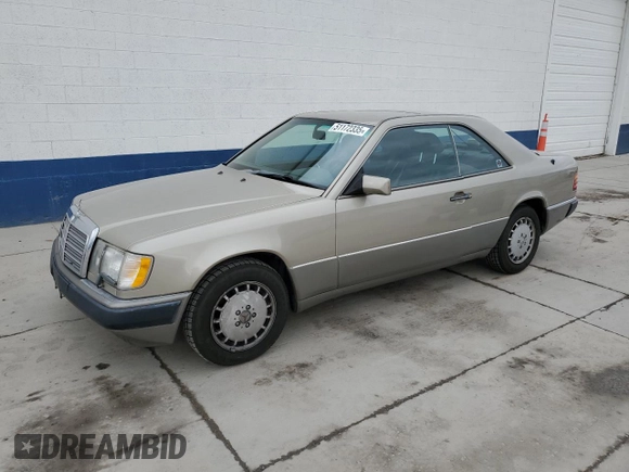 1991 Mercedes-Benz 300 with VIN WDBEA51E8MB388839, listed as a Copart auction lot 51172335 with 155,332 mi miles and Clean Title. Bid and sale history available at DreamBid. Image 1.