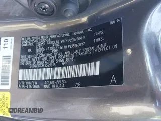 2015 Toyota Sienna LE AAS with VIN 5TDKK3DC3FS529845, listed as a IAAI auction lot 41627102 with 130,334 mi miles. Bid and sale history available at carsss.com. Image 9.