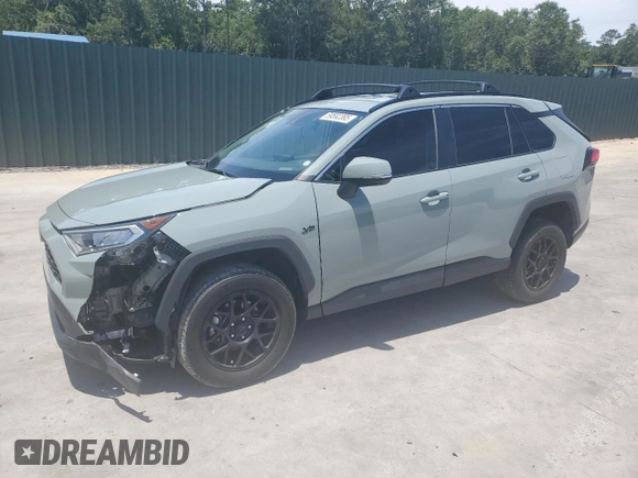 2020 Toyota RAV4 XLE with VIN 2T3W1RFV5LW058717, listed as a Copart auction lot 59592395 with 81,266 mi miles and Salvage title. Bid and sale history available at DreamBid. Image 1.