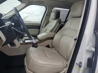 2018 Land Rover Range Rover with VIN SALGS2REXJA500285, listed as a Copart auction lot 46213465 with 44,603 mi miles and Salvage title. Bid and sale history available at DreamBid. Image 7.
