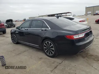 2020 Lincoln Continental Reserve with VIN 1LN6L9NP9L5603592, listed as a Copart auction lot 42860955 with Not Provided miles and Salvage Title. Bid and sale history available at DreamBid. Image 2.