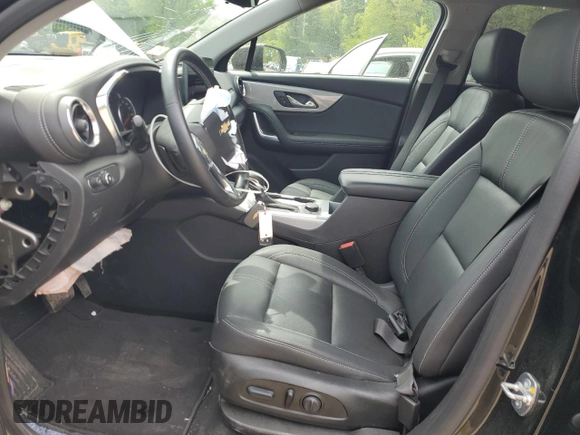 2024 Chevrolet Blazer LT with VIN 3GNKBJRS6RS199484, listed as a Copart auction lot 56480945 with 9,255 mi miles and Salvage title. Bid and sale history available at DreamBid. Image 7.
