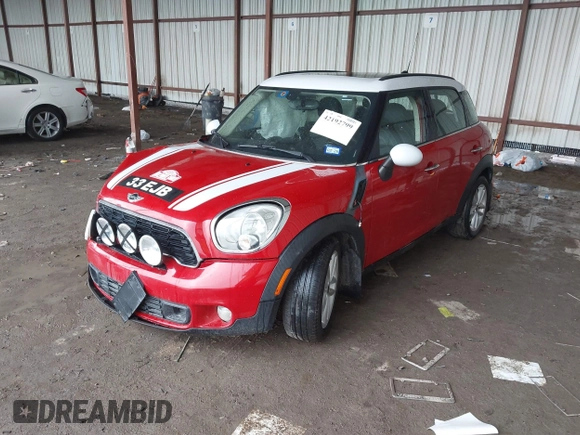 2014 MINI Countryman S with VIN WMWZC3C53EWP27111, listed as a IAAI auction lot 42192799 with 136,945 mi miles and . Bid and sale history available at DreamBid. Image 2.