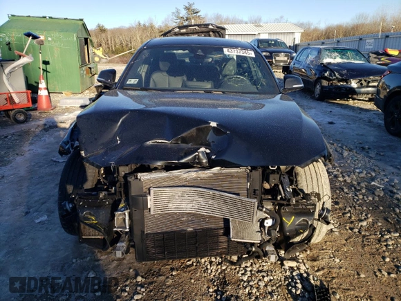 2021 BMW 2 Series M240i xDrive with VIN WBA2J7C00M7J48976, listed as a Copart auction lot 43737345 with 17,573 mi miles and Salvage Title. Bid and sale history available at carsss.com. Image 5.