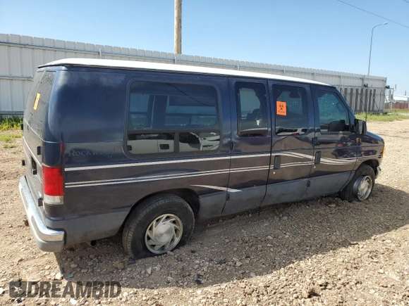 2001 Ford Econoline Cargo with VIN 1FDRE14W41HB55470, listed as a Copart auction lot 64990214 with 176,643 mi miles and Clean Title. Bid and sale history available at DreamBid. Image 3.