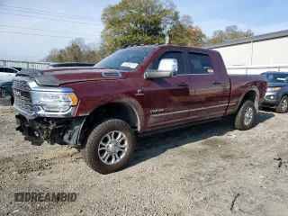 2024 Ram 2500 Limited z VIN 3C6UR5TLXRG177469, wystawiony jako Copart lot #81267274 z przebiegiem 19 434 mil mil oraz Szkoda całkowita • Salvage title. Historia ofert i sprzedaży dostępna na DreamBid. Obrazek 1.