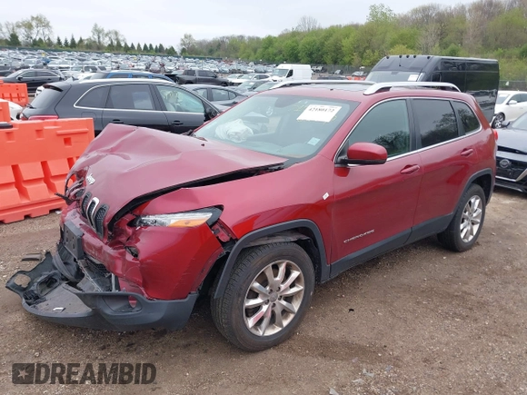 2014 Jeep Cherokee Limited z VIN 1C4PJMDB9EW281248, wystawiony jako IAAI lot #42180172 z przebiegiem 153 777 mil mil oraz . Historia ofert i sprzedaży dostępna na DreamBid. Obrazek 18.