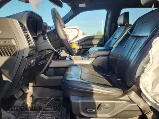 2018 Ford F-150 XL with VIN 1FTEW1E51JFE24106, listed as a Copart auction lot 63447235 with 32,509 mi miles and Salvage title. Bid and sale history available at DreamBid. Image 7.