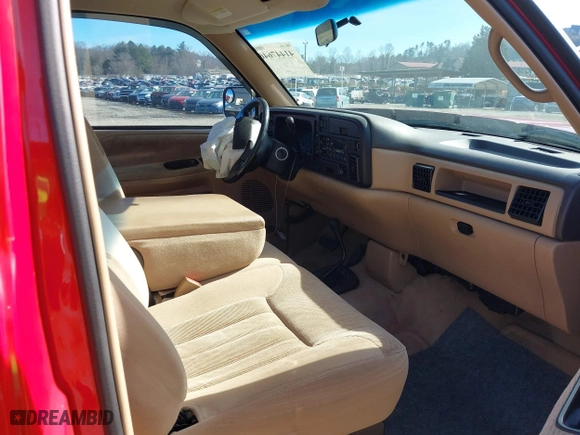 1997 Dodge Ram 1500 with VIN 1B7HF16Z4VJ599418, listed as a IAAI auction lot 41447646 with 168,652 mi miles. Bid and sale history available at carsss.com. Image 5.