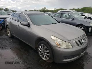 2007 Infiniti G35 G35x with VIN JNKBV61FX7M801312, listed as a Copart auction lot 55379815 with 152,316 mi miles and Salvage Title. Bid and sale history available at DreamBid. Image 4.