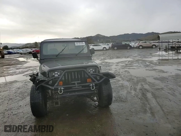 1995 Jeep Wrangler S with VIN 1J4FY19P6SP204427, listed as a Copart auction lot 44130185 with 373,692 mi miles and Salvage Title. Bid and sale history available at carsss.com. Image 11.