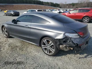 2017 Mercedes-Benz C 300 with VIN WDDWJ4JB2HF358181, listed as a Copart auction lot 47686885 with 96,762 mi miles and Salvage Title. Bid and sale history available at carsss.com. Image 2.