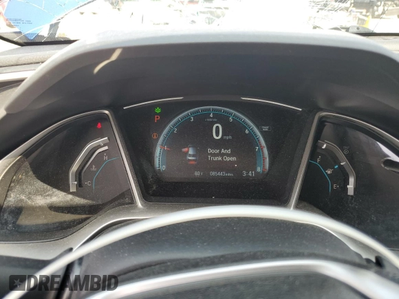 2017 Honda Civic EX z VIN 19XFC2F7XHE070612, wystawiony jako Copart lot #60177335 z przebiegiem 85 443 mil mil oraz Szkoda całkowita • Salvage title. Historia ofert i sprzedaży dostępna na DreamBid. Obrazek 9.
