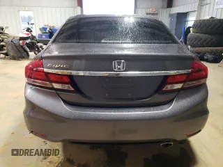 2015 Honda Civic Sedan LX with VIN 19XFB2E52FE023025, listed as a Copart auction lot 50225625 with 187,307 mi miles and Clean Title. Bid and sale history available at carsss.com. Image 6.