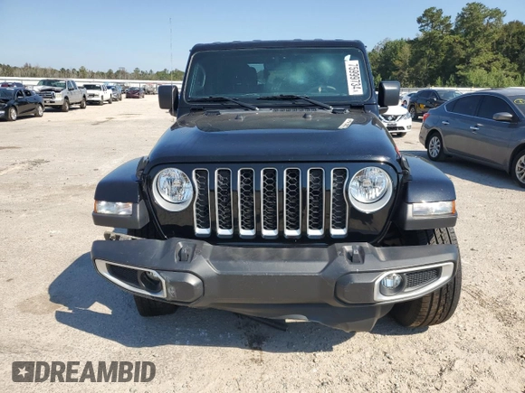 2023 Jeep Gladiator High Altitude with VIN 1C6HJTFG6PL523237, listed as a Copart auction lot 75999734 with 53,363 mi miles and Salvage title. Bid and sale history available at DreamBid. Image 5.