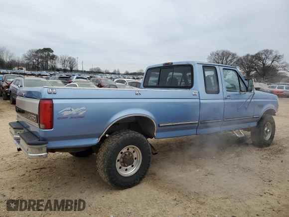 1996 Ford F-250 with VIN 1FTHX26G4TEB59478, listed as a Copart auction lot 46535425 with 132,504 mi miles and Salvage title. Bid and sale history available at DreamBid. Image 3.