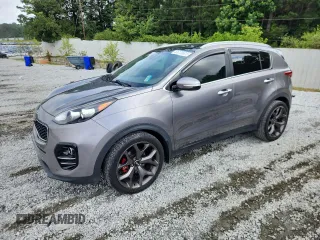 2017 Kia Sportage EX with VIN KNDPN3AC3H7208936, listed as a Copart auction lot 61770575 with 124,645 mi miles and Clean title. Bid and sale history available at DreamBid. Image 1.