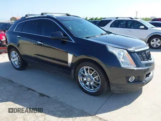 2013 Cadillac SRX Performance Collection with VIN 3GYFNHE35DS548632, listed as a IAAI auction lot 41990670 with 98,659 mi miles. Bid and sale history available at carsss.com. Image 1.