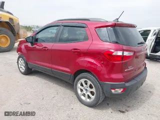 2019 Ford EcoSport SE with VIN MAJ3S2GE3KC269105, listed as a IAAI auction lot 39484808 with 66,073 mi miles. Bid and sale history available at carsss.com. Image 3.
