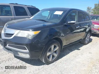 2011 Acura MDX with VIN 2HNYD2H22BH535672, listed as a IAAI auction lot 41647709 with 177,547 mi miles. Bid and sale history available at carsss.com. Image 2.