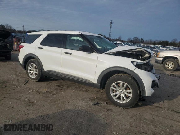 2020 Ford Explorer with VIN 1FMSK7BH9LGC23790, listed as a Copart auction lot 42761935 with 82,859 mi miles and Salvage Title. Bid and sale history available at carsss.com. Image 4.