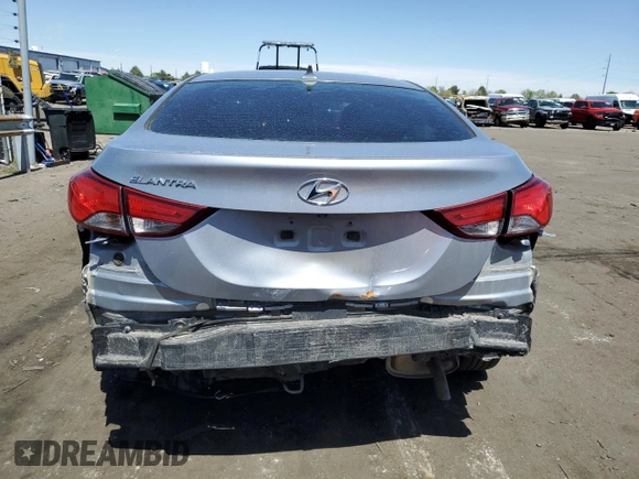 2015 Hyundai Elantra SE with VIN 5NPDH4AE1FH557037, listed as a Copart auction lot 53345894 with 118,029 mi miles and Non repairable. Bid and sale history available at DreamBid. Image 6.
