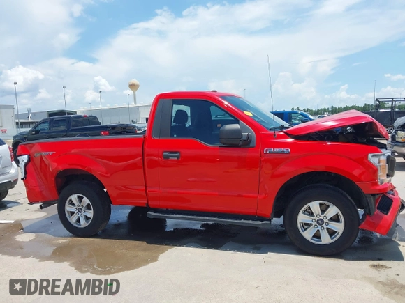 2018 Ford F-150 XL with VIN 1FTMF1CB8JKE22462, listed as a IAAI auction lot 42622267 with 72,931 mi miles and . Bid and sale history available at DreamBid. Image 13.