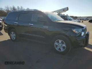 2018 Toyota Sequoia SR5 with VIN 5TDBY5G17JS160291, listed as a Copart auction lot 79465064 with 156,922 mi miles and Salvage Title. Bid and sale history available at carsss.com. Image 4.