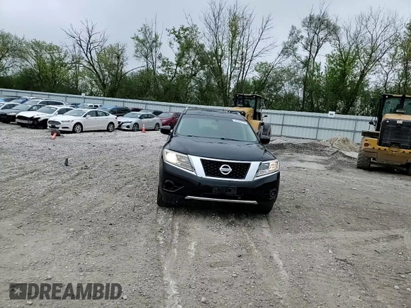 2015 Nissan Pathfinder SL with VIN 5N1AR2MM5FC714180, listed as a Copart auction lot 56580415 with 124,512 mi miles and Non repairable. Bid and sale history available at DreamBid. Image 14.