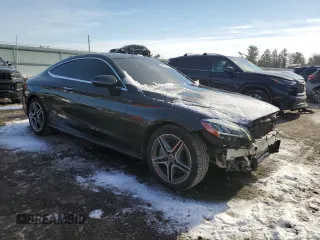 2019 Mercedes-Benz C 300 with VIN WDDWJ8EB2KF814754, listed as a Copart auction lot 42296685 with 73,862 mi miles and Salvage title. Bid and sale history available at DreamBid. Image 4.