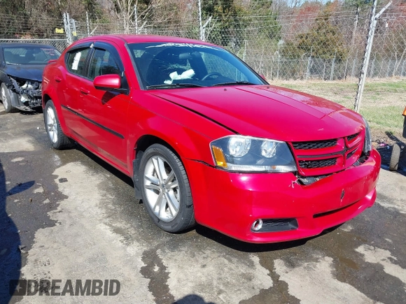 2014 Dodge Avenger SXT z VIN 1C3CDZCB2EN138477, wystawiony jako IAAI lot #41820973 z przebiegiem 51 355 mil mil oraz . Historia ofert i sprzedaży dostępna na DreamBid. Obrazek 1.