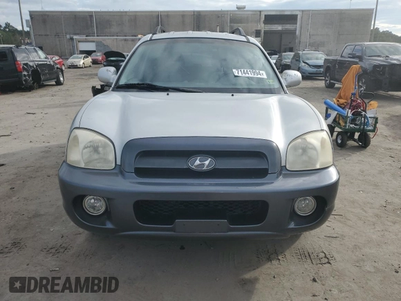 2005 Hyundai Santa Fe GLS with VIN KM8SC73D95U984557, listed as a Copart auction lot 71441994 with 157,371 mi miles and Salvage Title. Bid and sale history available at carsss.com. Image 5.