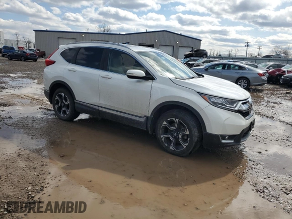 2018 Honda CR-V Touring with VIN 5J6RW2H99JL006734, listed as a Copart auction lot 52220685 with 57,923 mi miles and Salvage Title. Bid and sale history available at carsss.com. Image 4.
