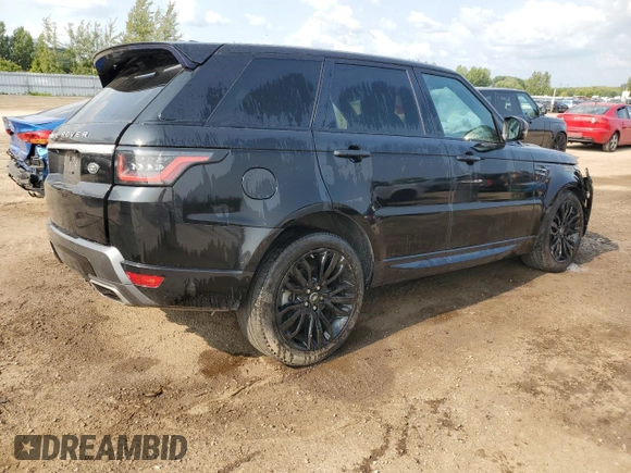 2019 Land Rover Range Rover Sport HSE with VIN SALWR2RK1KA864495, listed as a Copart auction lot 65928424 with 70,245 mi miles and Clean Title. Bid and sale history available at carsss.com. Image 3.