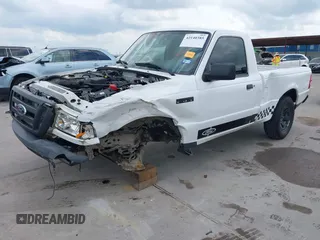 2011 Ford Ranger XL with VIN 1FTKR1AD2BPA81258, listed as a IAAI auction lot 42140385 with 168,124 mi miles. Bid and sale history available at carsss.com. Image 2.