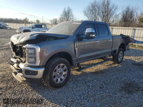 2024 Ford Super Duty F-250 SRW XL with VIN 1FT7W2BT5REF07525, listed as a Copart auction lot 46691705 with 0 mi miles and Salvage Title. Bid and sale history available at carsss.com. Image 1.