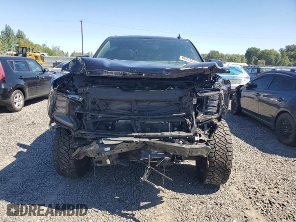 2023 GMC Yukon Denali with VIN 1GKS2DKT9PR158736, listed as a Copart auction lot 69765034 with 22,042 mi miles and Salvage Title. Bid and sale history available at carsss.com. Image 5.