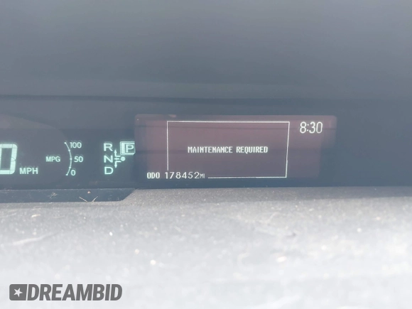 2013 Toyota Prius One z VIN JTDKN3DU1D5702331, wystawiony jako IAAI lot #42467250 z przebiegiem 178 452 mil mil oraz . Historia ofert i sprzedaży dostępna na DreamBid. Obrazek 7.