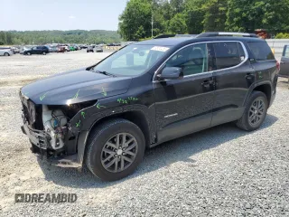 2017 GMC Acadia SLT with VIN 1GKKNMLS9HZ181657, listed as a Copart auction lot 59504455 with 93,260 mi miles and Salvage title. Bid and sale history available at DreamBid. Image 1.