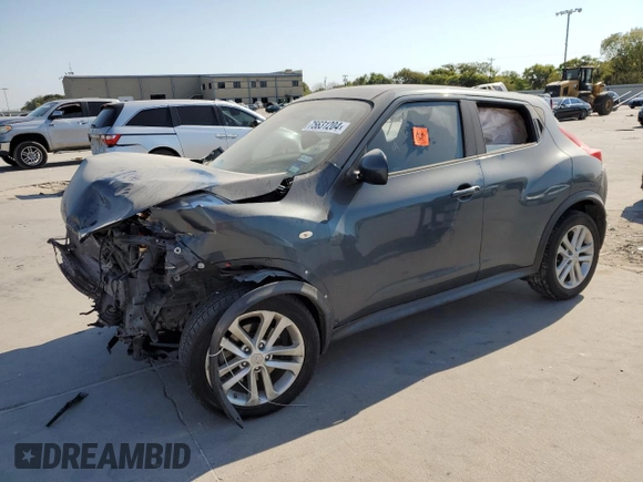 2014 Nissan Juke Nismo with VIN JN8AF5MR8ET451132, listed as a Copart auction lot 75631204 with Not Provided miles and Salvage Title. Bid and sale history available at DreamBid. Image 1.