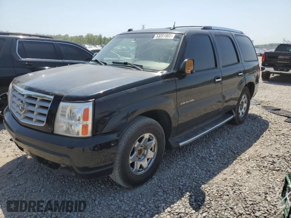 2004 Cadillac Escalade z VIN 1GYEC63T44R275260, wystawiony jako Copart lot #53201805 z przebiegiem 283 450 mil mil oraz Szkoda całkowita • Salvage title. Historia ofert i sprzedaży dostępna na DreamBid. Obrazek 1.